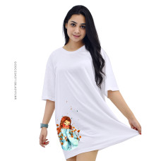 Kaos Wanita  GODCS3A37138 LADYFLWR