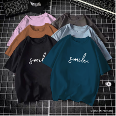 Kaos Wanita GODCS3A47001 SMILE