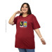 Kaos Oversize Wanita GODCS3A47189 SUNMOON