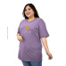 Kaos Oversize Wanita GODCS3A47191 SMILE