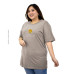 Kaos Oversize Wanita GODCS3A47191 SMILE