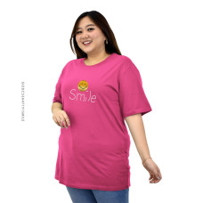 Kaos Oversize Wanita GODCS3A47191 SMILE