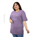 Kaos Oversize Wanita GODCS3A47192 IVGTUBCK