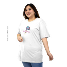 Kaos Oversize Wanita GODCS3A47193 LOLIPOP