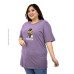 Kaos Oversize Wanita GODCS3A47194 HAPPIER