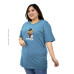 Kaos Oversize Wanita GODCS3A47194 HAPPIER