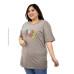 Kaos Oversize Wanita GODCS3A47195 LOVERULE