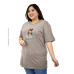 Kaos Oversize Wanita GODCS3A47196 BURQUEEN