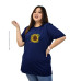 Kaos Oversize Wanita GODCS3A47204 SUNFLOWR