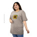 Kaos Oversize Wanita GODCS3A47204 SUNFLOWR