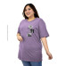 Kaos Oversize Wanita GODCS3A47207 FOTOLADY