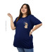 Kaos Oversize Wanita GODCS3A47210 PUPPY