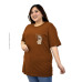 Kaos Oversize Wanita GODCS3A47210 PUPPY