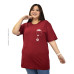 Kaos Oversize Wanita GODCS3A47211 LILMNSTR