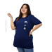 Kaos Oversize Wanita GODCS3A47211 LILMNSTR