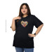 Kaos Oversize Wanita GODCS3A47215 LOVEFLWR