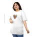 Kaos Oversize Wanita GODCS3A47215 LOVEFLWR