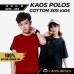 Kaos Polos Anak Lengan Pendek Combed30s