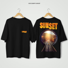 Kaos Oversize Bahan Cotton Combed24s ODCS28091SUNSET