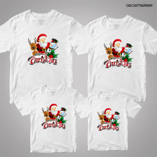 Kaos Couple Keluarga Edisi NATAL ODCS37702FRSNT