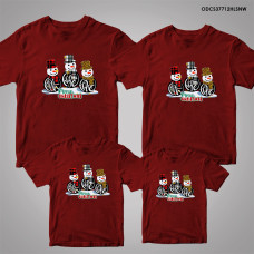 Kaos Couple Keluarga Edisi NATAL ODCS37712HLSNW