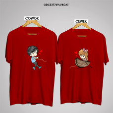 Kaos Couple Pria & Wanita  ODCS37769LVBOAT