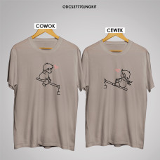 Kaos Couple Pria & Wanita  ODCS37770JNGKIT