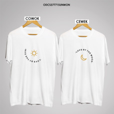 Kaos Couple Pria & Wanita  ODCS37771SUNMON