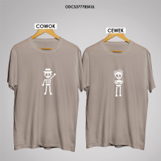 Kaos Couple Pria & Wanita  ODCS37778SKUL