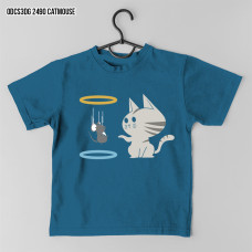 Kaos Anak Pria ODCS3DG2490 CATMOUSE