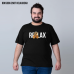 Kaos Pria Jumbo ODCS3DG2687 RELAXBEAR