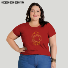 Kaos Oversize Wanita ODCS3DG2706 GODOFSUN