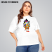 Kaos Oversize Wanita ODCS3DG2707 INDIANFOX