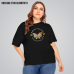 Kaos Oversize Wanita ODCS3DG2709 CLORBTRFLY