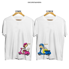 Kaos Couple Edisi Valentine ODCS3TD7265 VESPA