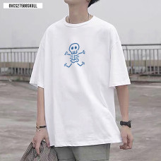 Kaos Oversize Bahan Cotton Combed24s Size S-XL OVCS27588SKULL