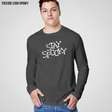 Kaos Pria Lengan Panjang PJCS3DG2308 SPOOKY