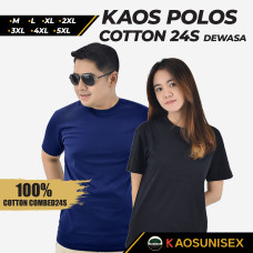 Kaos Polos Lengan Pendek Combed24s